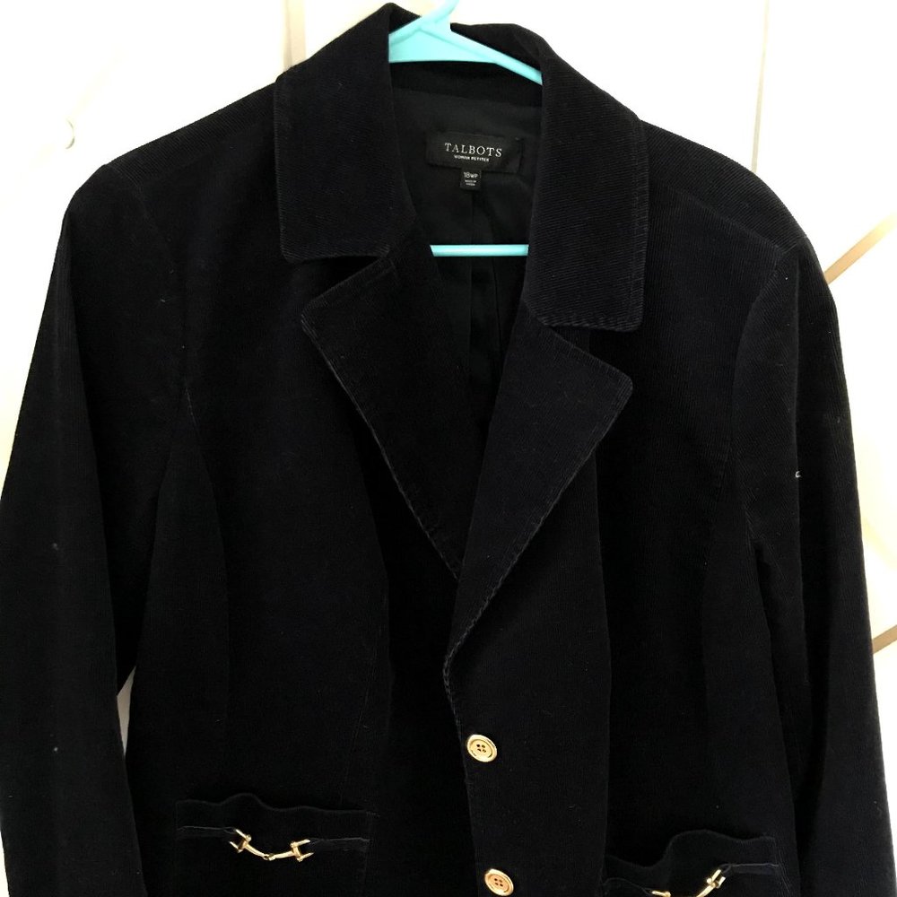 Navy blue blazer Talbot 18 WP - Petite Plus Size